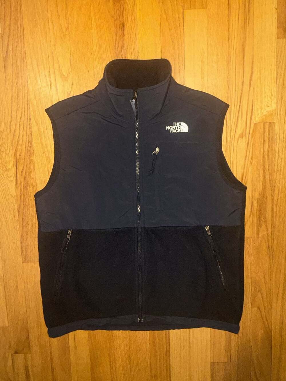 The North Face Denali Fleece Vest Women’s Size Medium Black Full Zip Clean